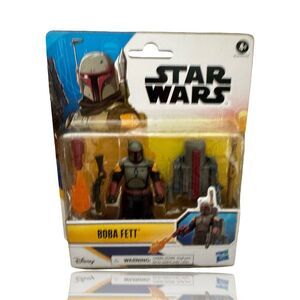 Star Wars Epic Hero Boba Fett 4" Action Figure w/ Blaster & Jetpack: NIB